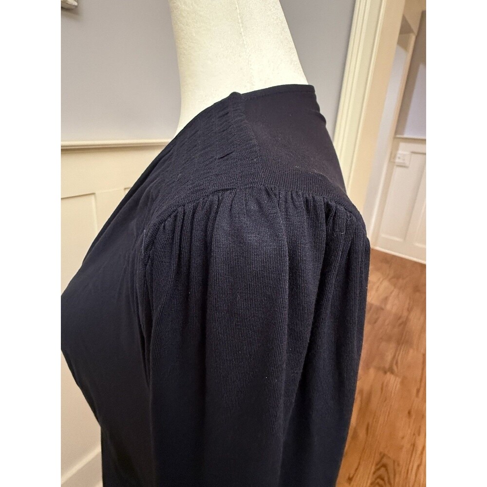 Boden Dress Womens US 12 Navy Blue Long Sleeve Jersey Dress EUC - Picture 6 of 8